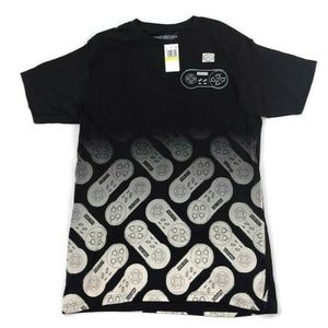 Super Nintendo Mens Graphic T Shirt Controller